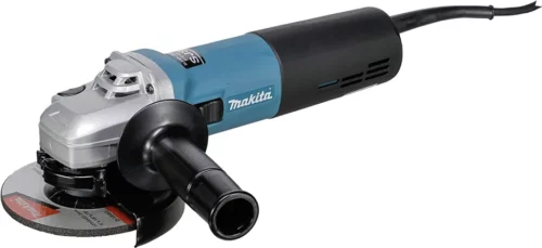 Makita 9565CVRX2 SMERIGLIATRICE REGOLAZIONE GIRI 1400W PIALLA DA MURO MASSETTI CON CUFFIA ASPIRAZIONE - immagine 4